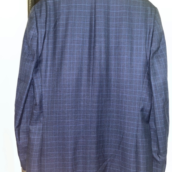 Michael Kors Men’s Blue Plaid Blazer - Picture 5 of 11
